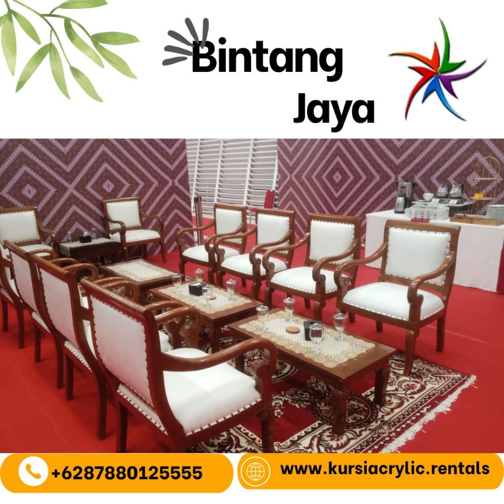 Rental Kursi Dan Meja Vip Kayu Jakarta