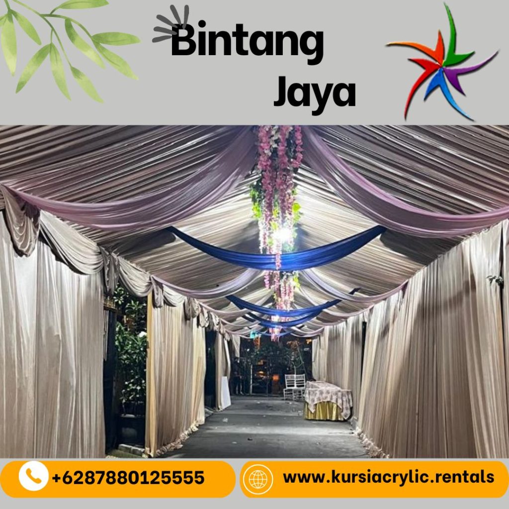 Sewa Tenda Lengkung Lengkap Dekorasi Dan Meja Kursi Jakarta