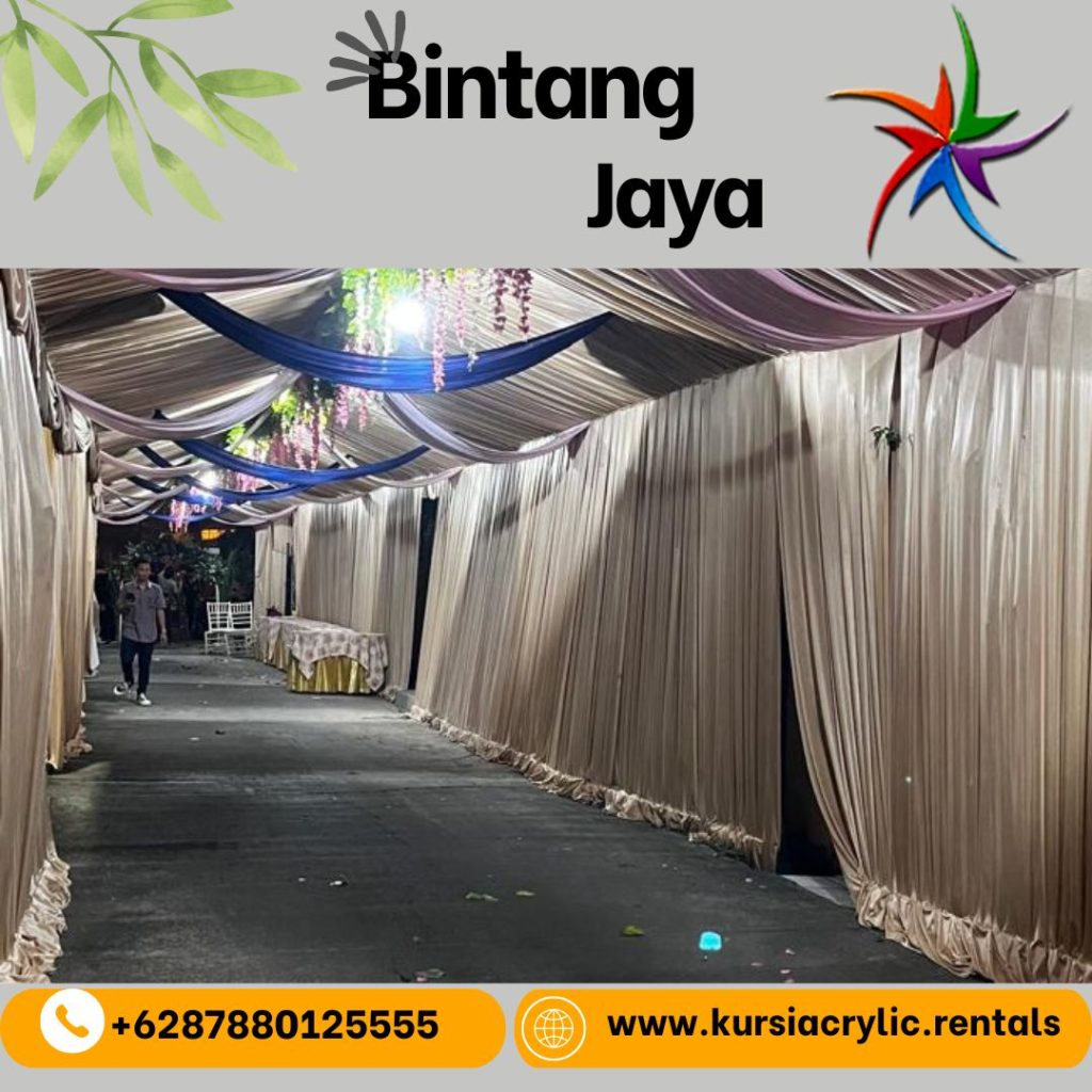 Sewa Tenda Lengkung Lengkap Dekorasi Dan Meja Kursi Jakarta