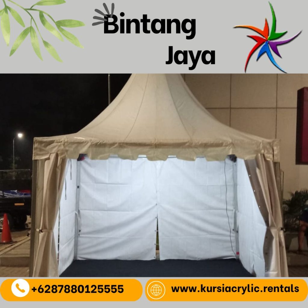 Jasa Rental Tenda Type Sarnafil Kerucut Jakarta