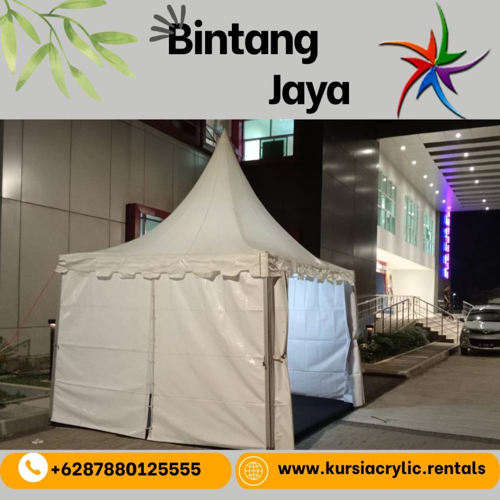 Jasa Rental Tenda Type Sarnafil Kerucut Jakarta