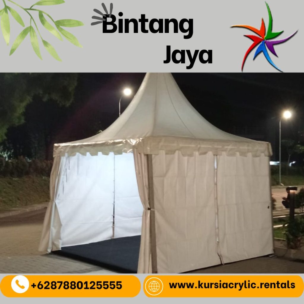 Jasa Rental Tenda Type Sarnafil Kerucut Jakarta