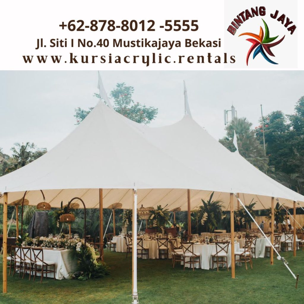 Layanan Tenda Oval Sailtents Event Pernikahan Bogor