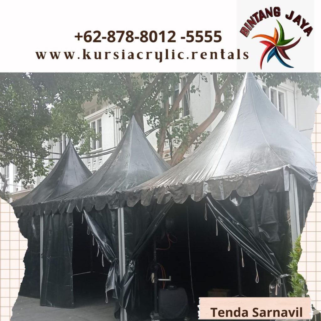 Pusat Sewa Tenda Atap Lancip Ukuran 5x5meter Jakarta