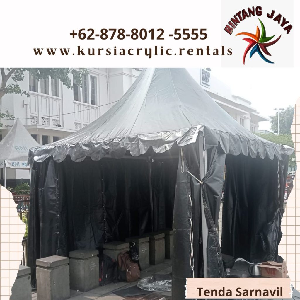 Pusat Sewa Tenda Atap Lancip Ukuran 5x5meter Jakarta