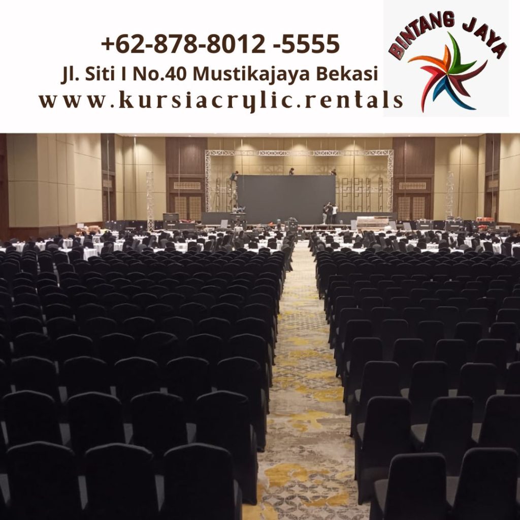 Rental Futura Chairs Type FTR-405 Black Cover Jakarta