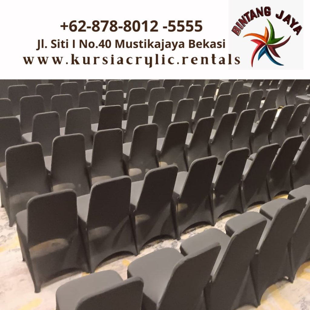 Rental Futura Chairs Type FTR-405 Black Cover Jakarta