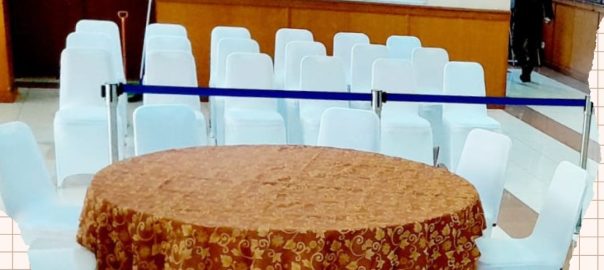 Rental Round Table Large Size Diameter 180 cm Jakarta
