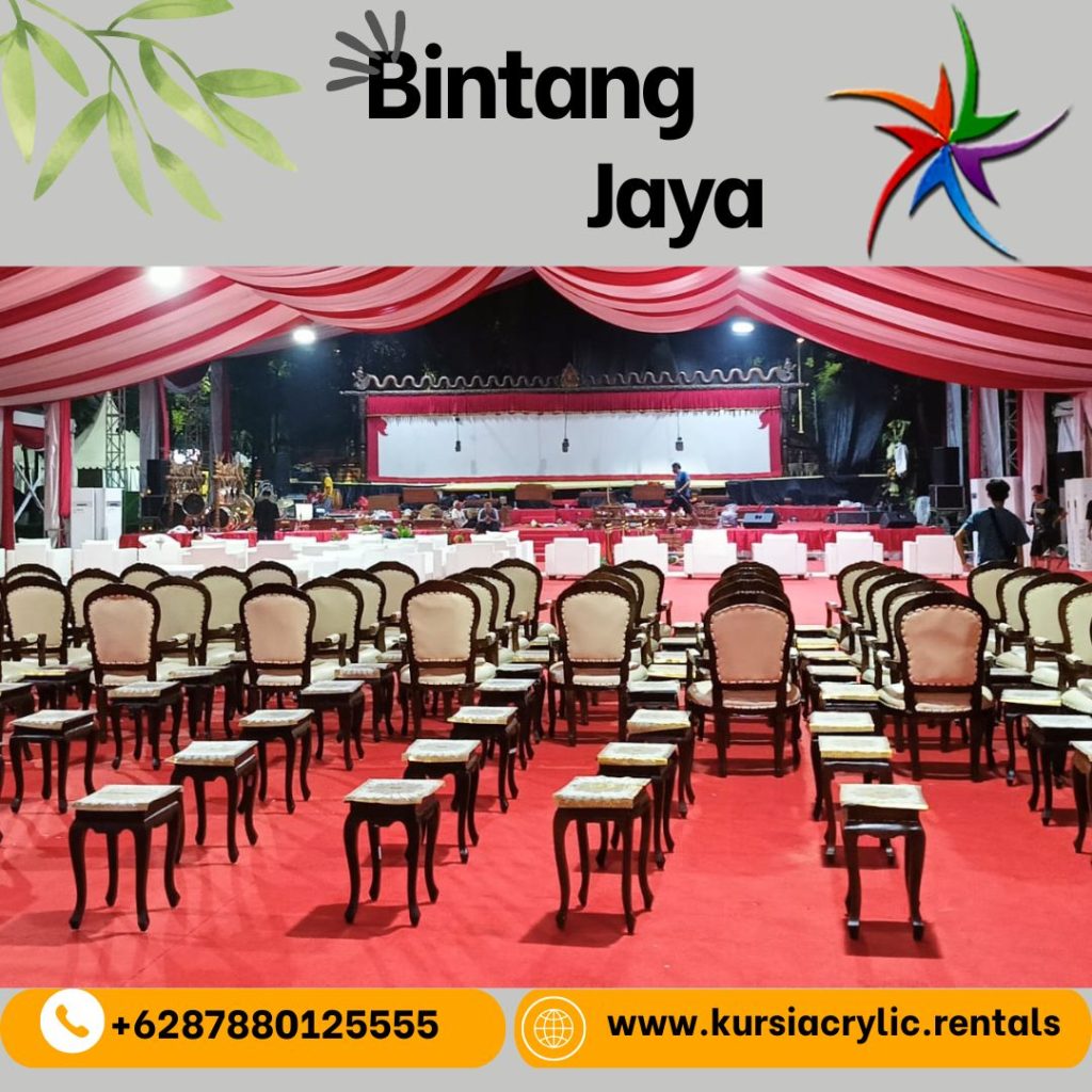Sewa Kursi Vip Type Jokowi Jakarta