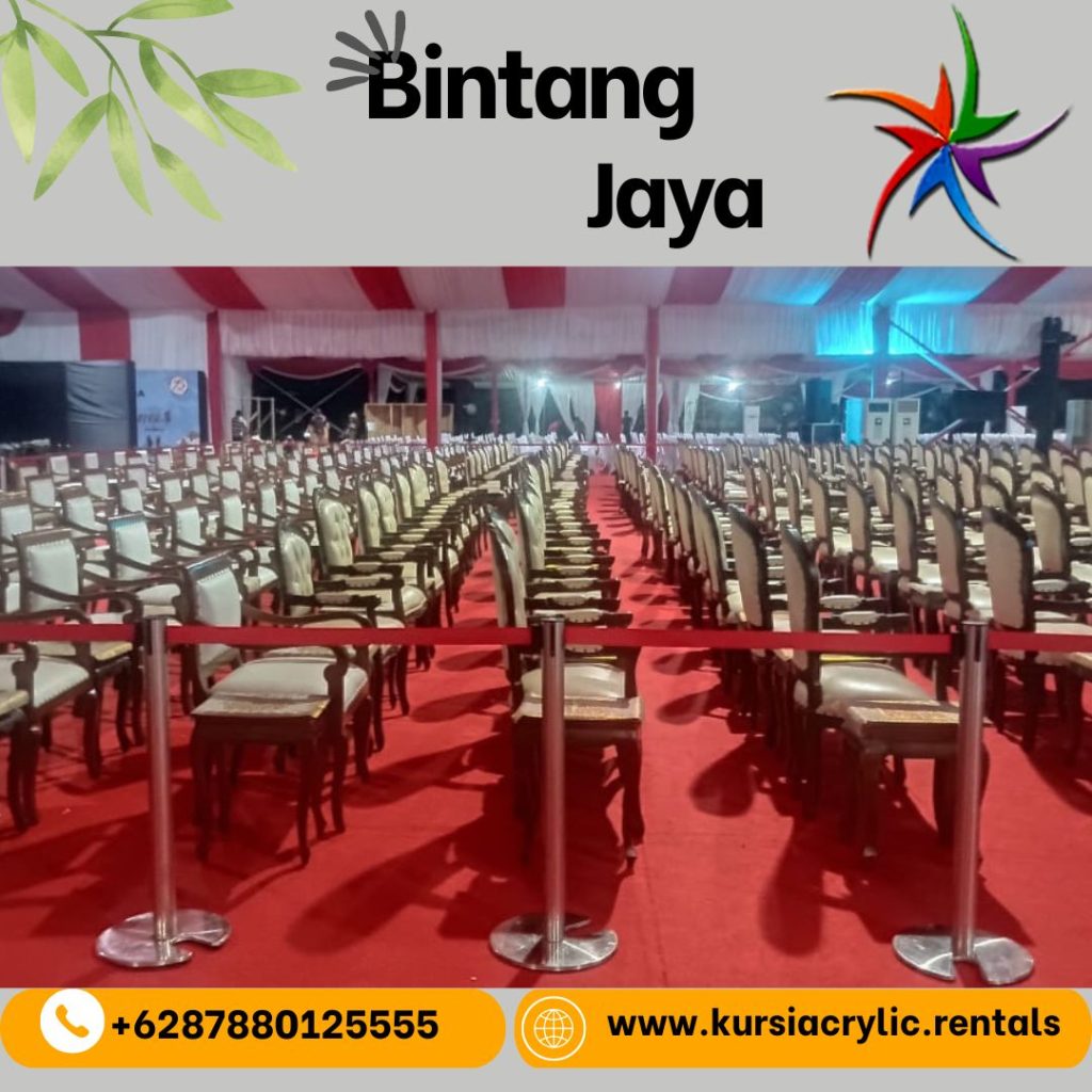 Sewa Kursi Vip Type Jokowi Jakarta