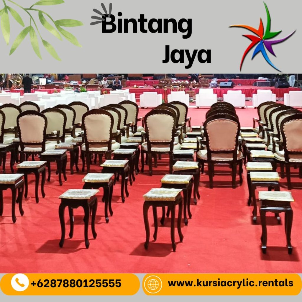 Sewa Kursi Vip Type Jokowi Jakarta