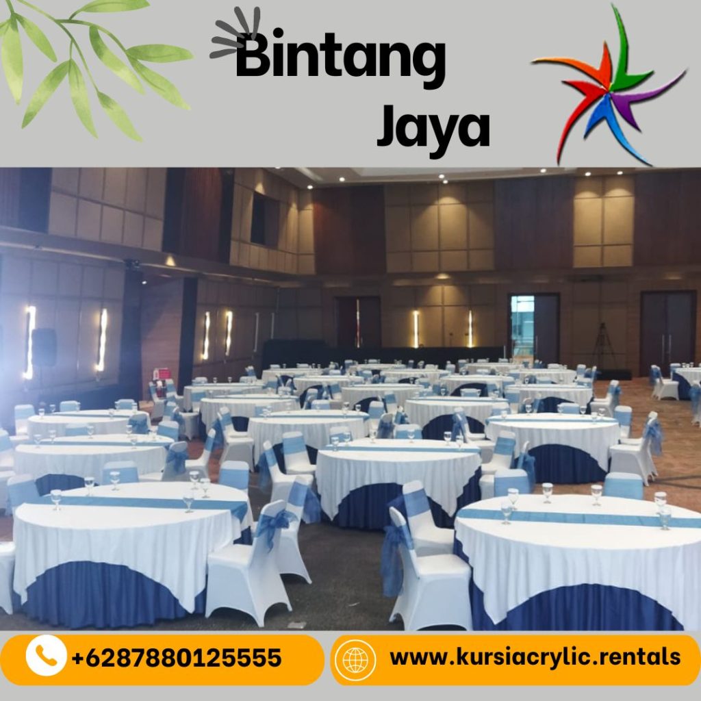 Sewa Meja Bundar Besar Diameter 220cm Jakarta
