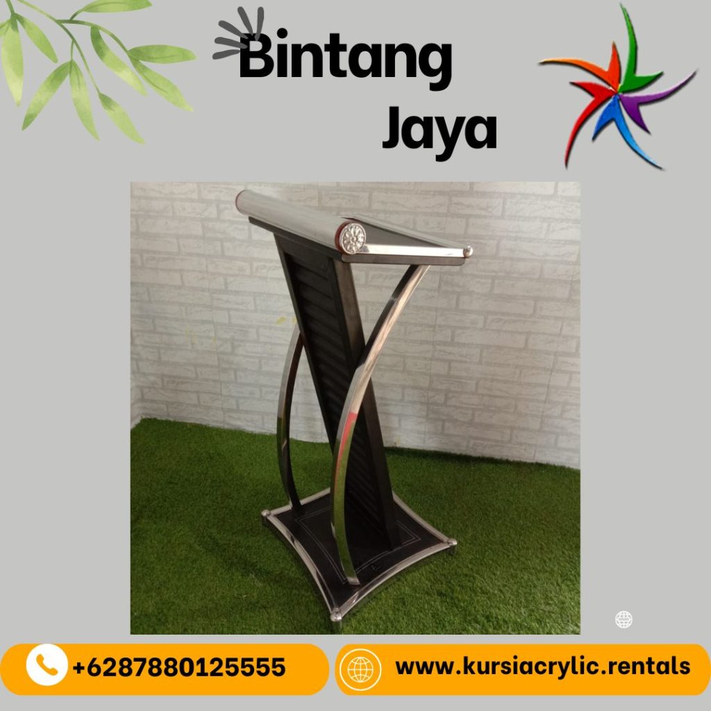 Sewa Podium Type VIP Kayu Jakarta