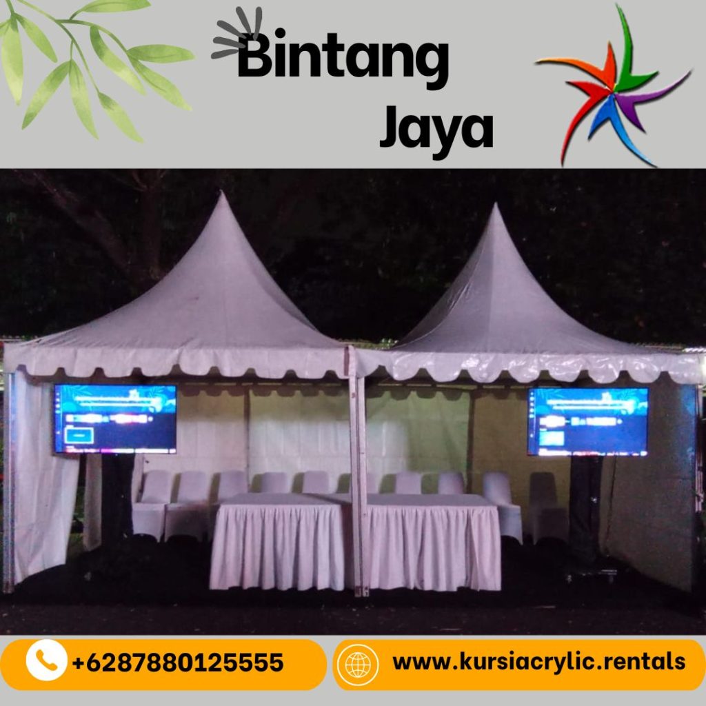 Sewa Tenda Type Atap Kerucut Event IPB Bogor