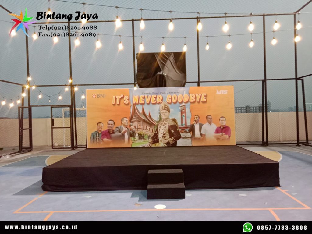 Sewa Backdrop Dan Panggung Lengkap Karpet Hitam Jakarta