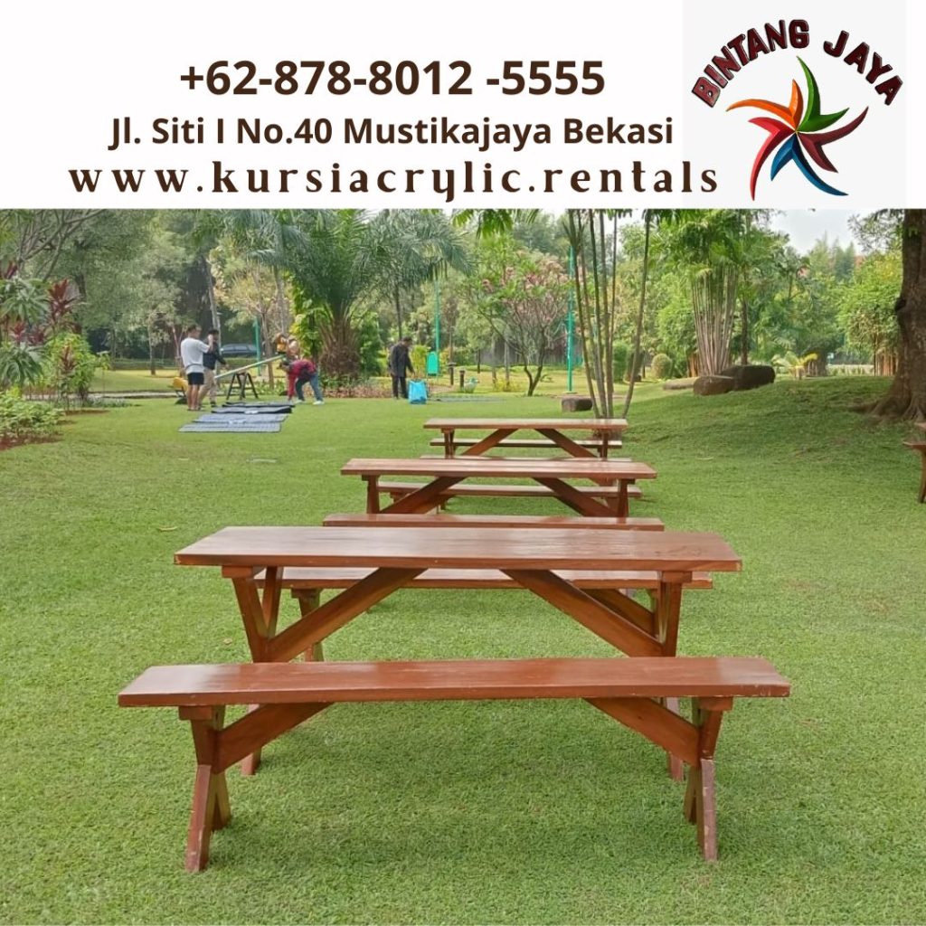 Sewa Bangku Dan Meja Taman Kaki Extra Event Outdoor Jakarta