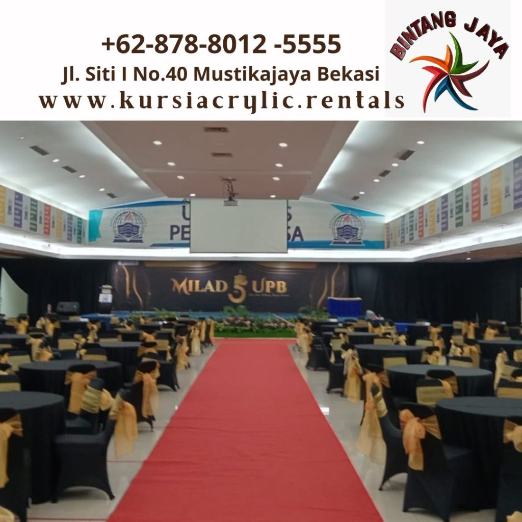 Sewa Karpet Jalan Warna Merah Jakarta