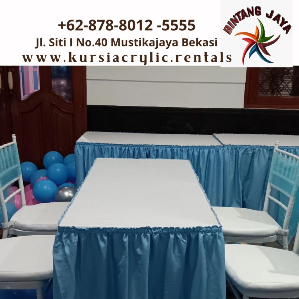 Sewa Meja Kursi Dan Dekorasi Event Ulang Tahun di Jakarta