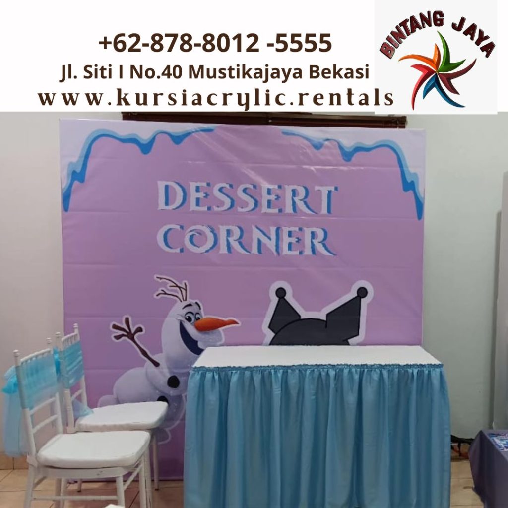Sewa Meja Kursi Dan Dekorasi Event Ulang Tahun di Jakarta
