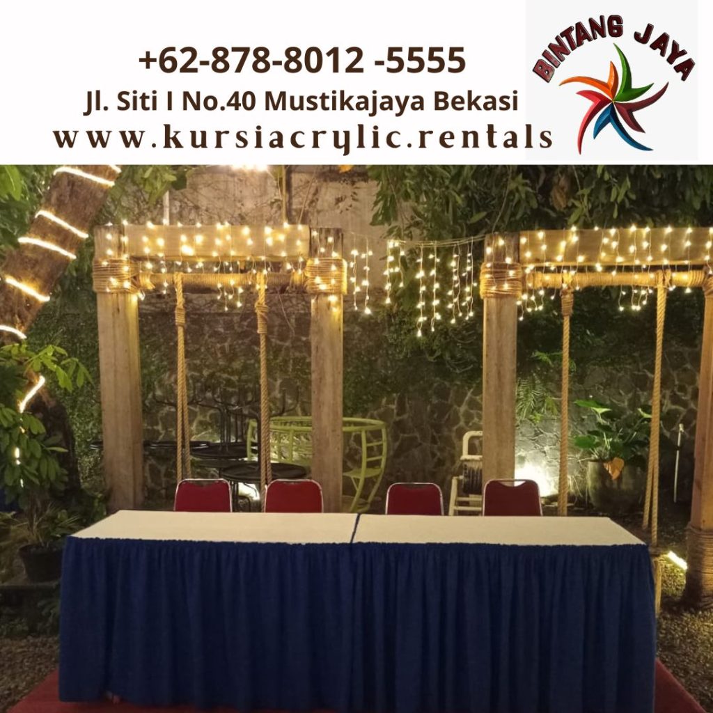 Sewa Meja Type Kotak Ukuran 120x80cm Bogor