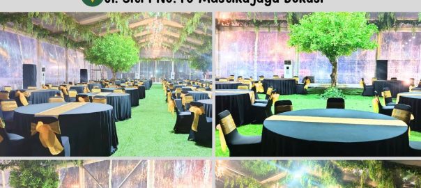 Rental Round Table Diameter 160cm Event HK Tower Jakarta