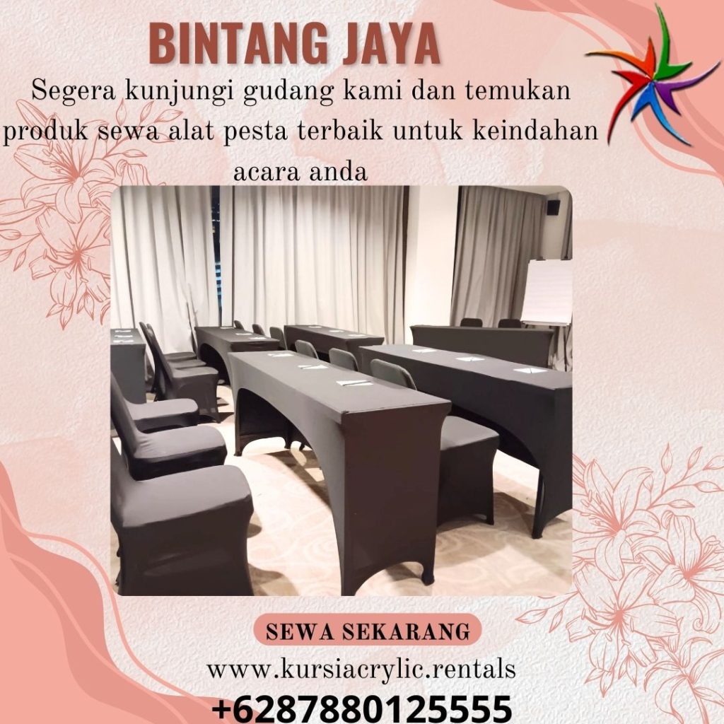 Sewa Meja Standar Type Ibm Ukuran 180x45cm Area Bogor 