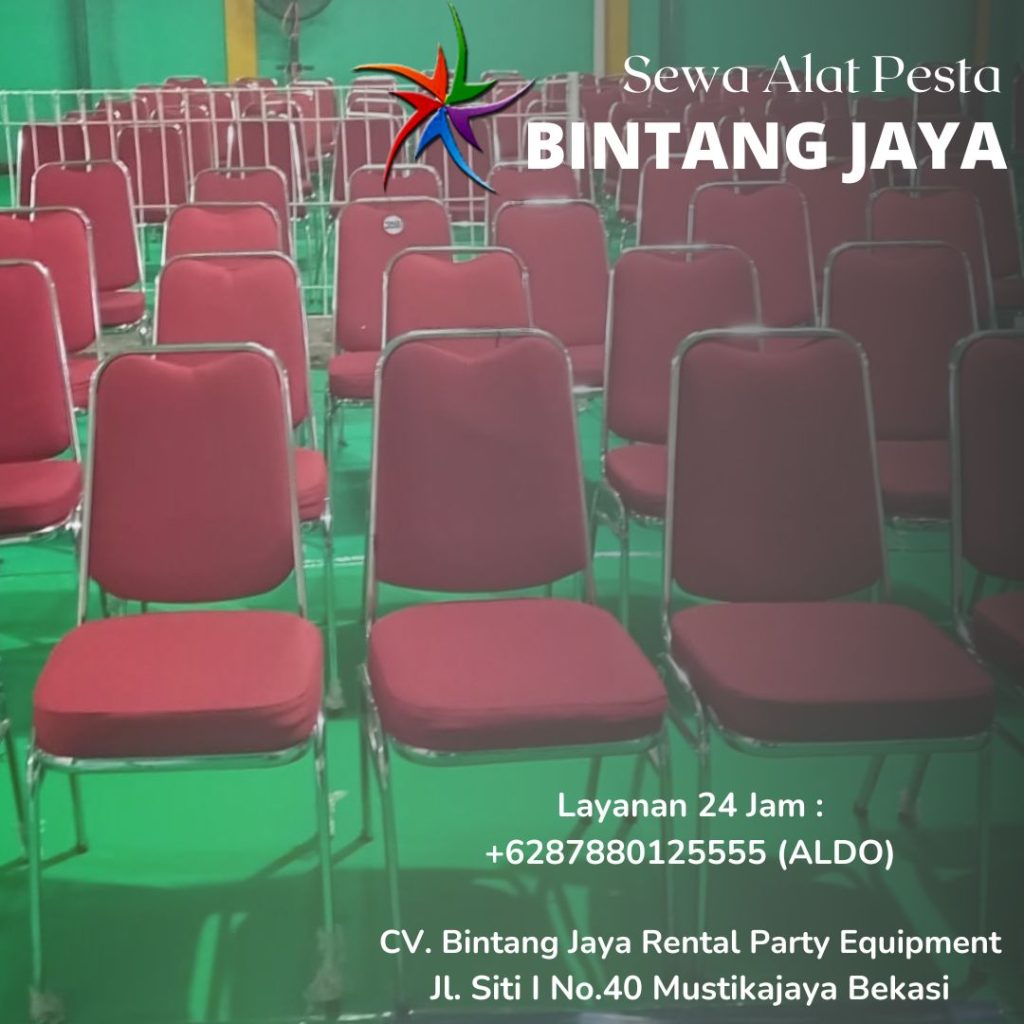 Sewa Kursi Futura Standar FTR-405 Kerangka Stainless Jakarta