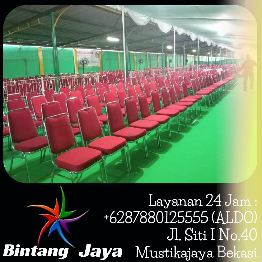 Sewa Kursi Stainless Type Futura FTR-405 Susun Area Jakarta