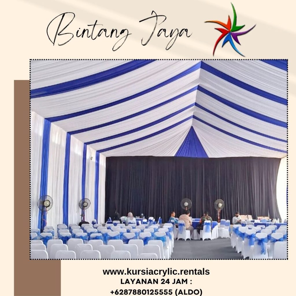 Sewa Meja Bundar D160cm, Kursi Futura Dan Kipas Misty Ara Jakarta