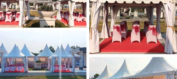 Sewa Kursi Futura Dan Tenda kerucut Event Grandwisata Bekasi