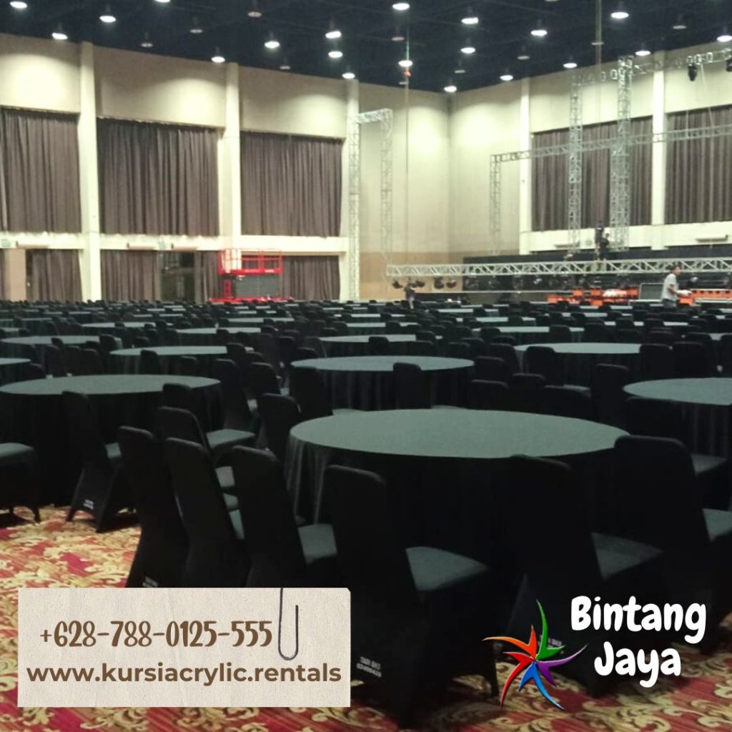 Rental Round Table Meja Bulat Beragam Pilihan Diameter Area Jakarta