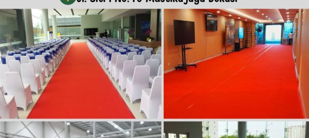 Sewa Karpet Jalan Merah Meja VIP Dan Kursi Futura Area Jakarta