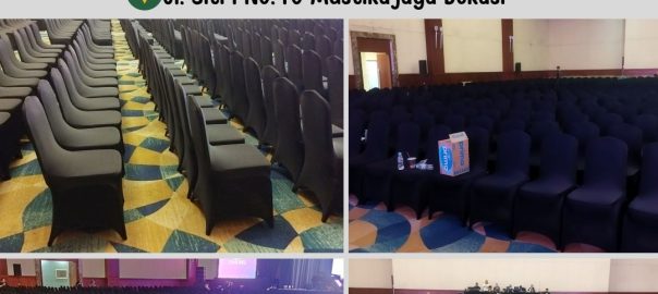 Jasa Sewa Sarung Kursi Kain Hitam Stok Ribuan Area Jakarta