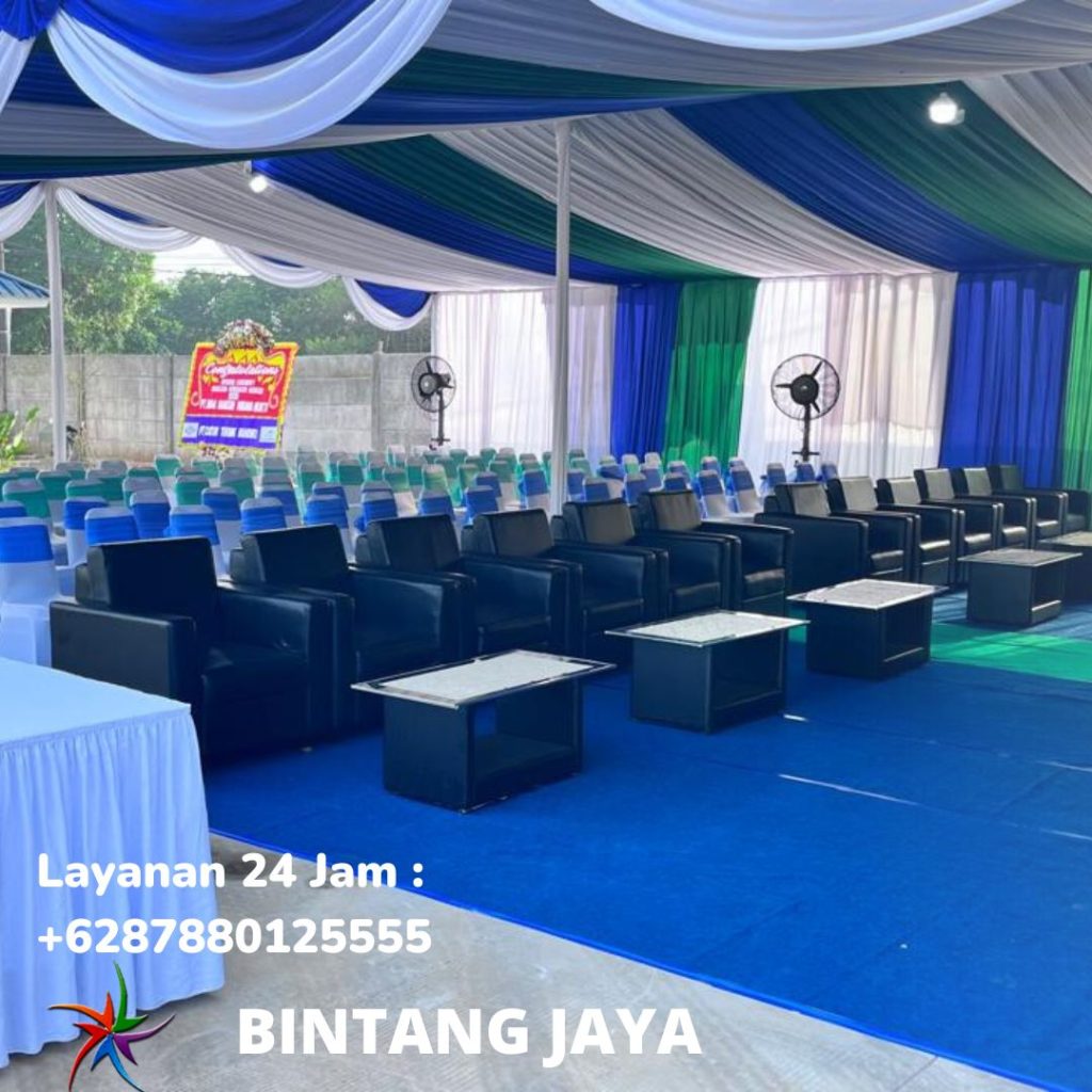 Sewa Sofa Hitam Single Kotak Minimalis Karawang Jabar