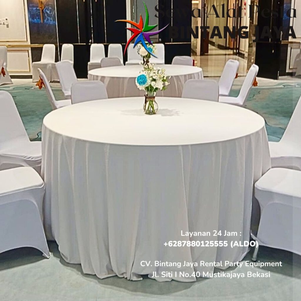 Sewa Kursi Futura Dan Meja Bundar D120cm Set Area Jakarta