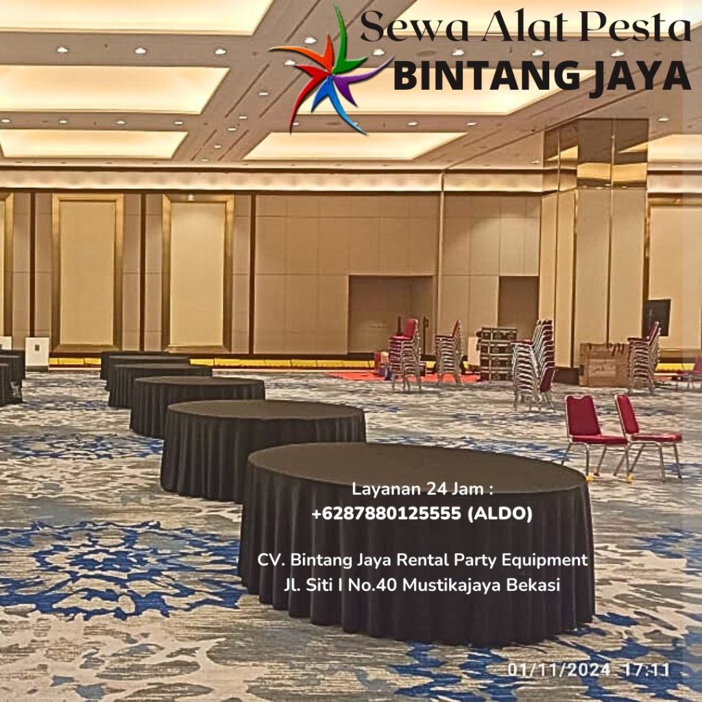 Sewa Kursi Futura Dan Meja Bundar D120cm Set Area Jakarta