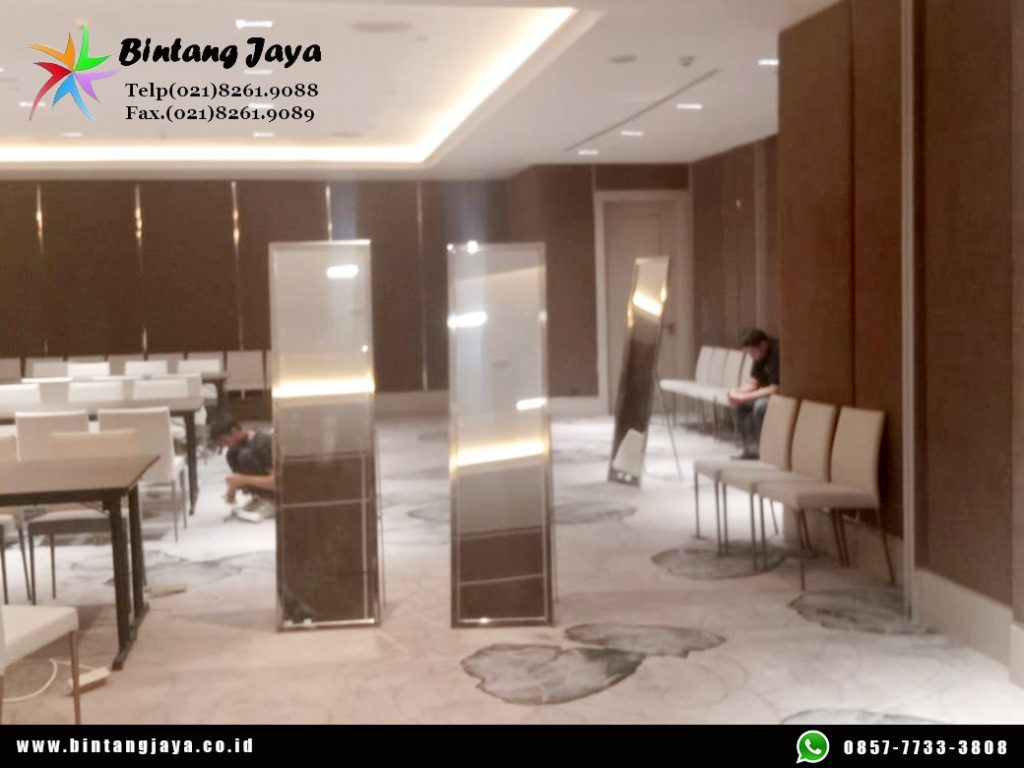 Sewa Kaca Rias Persegi Frame Stainless Full Body Area Bogor