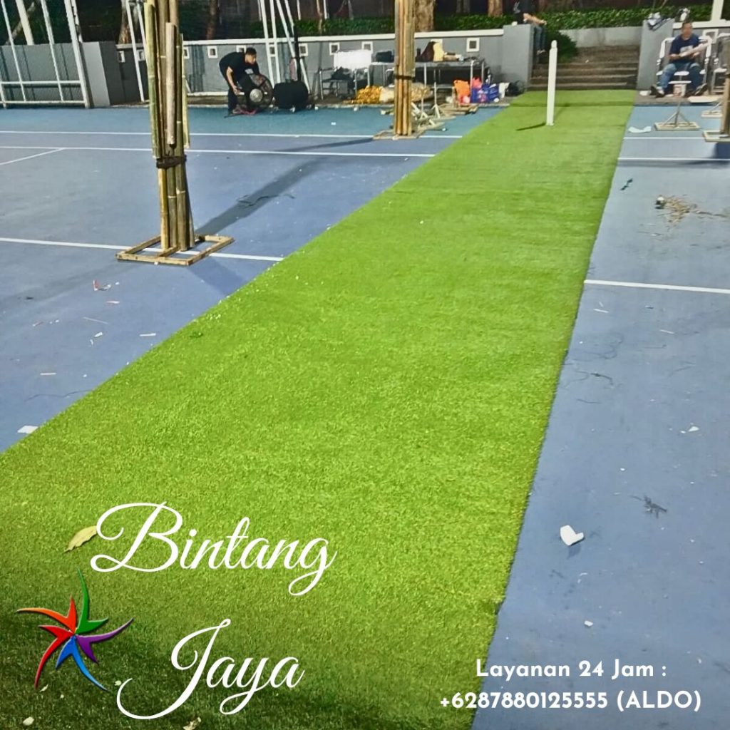Tersedia Sewa Karpet Rumput Hijau Jalan Sintetis Terbaik Area Jakarta Pusat