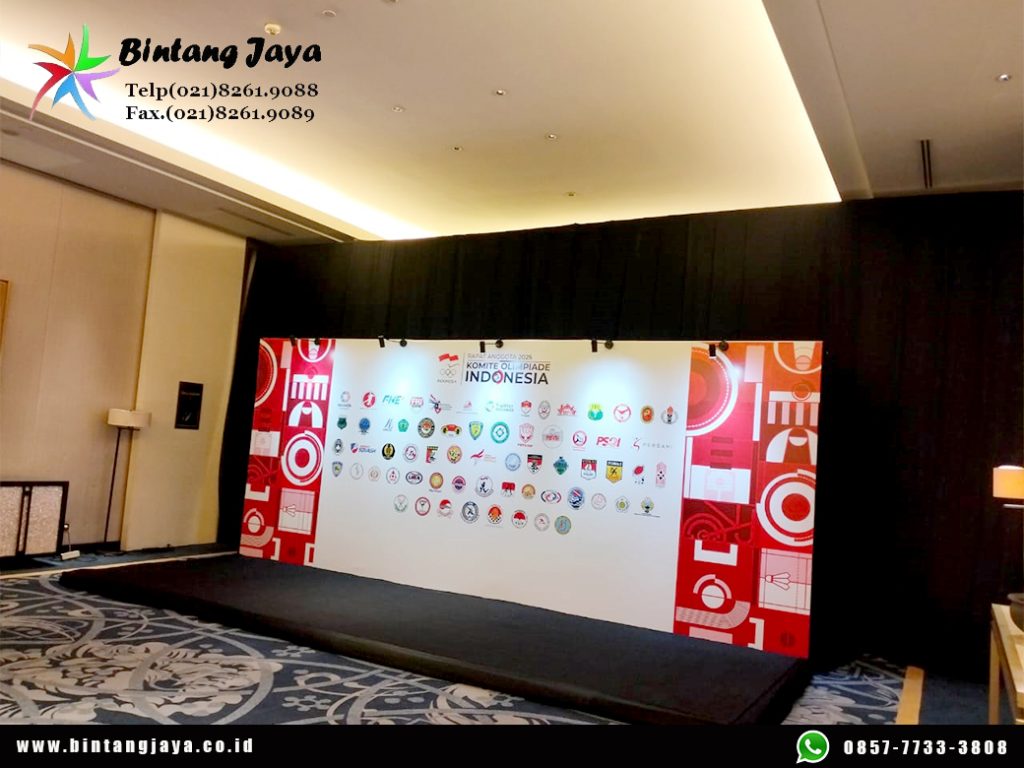Sewa Backdrop Event Hotel Fairmont Jakarta