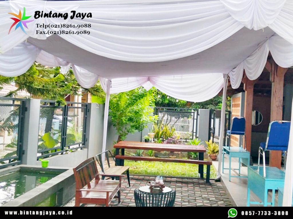 Sewa Tenda Plafon Polos Putih Ekonomis Event Jakarta
