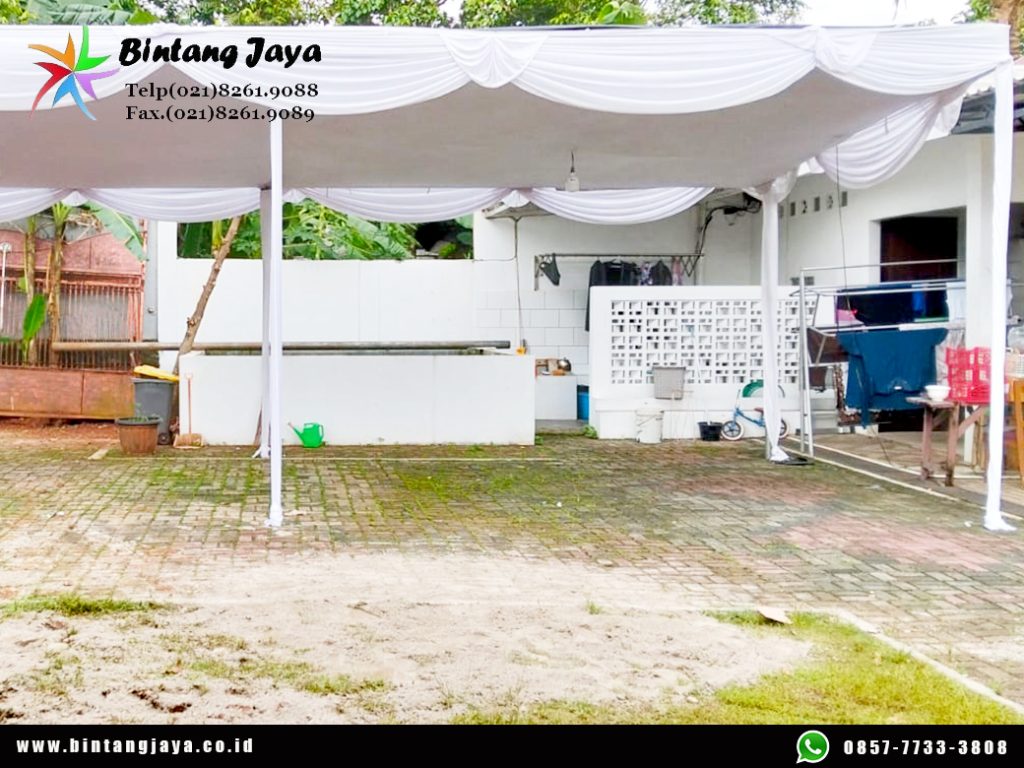 Sewa Tenda Plafon Polos Putih Ekonomis Event Jakarta