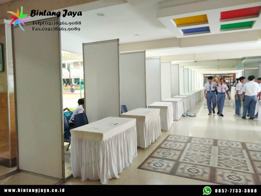 Sewa Partisi Sekat Pembatas Stand Acara Di Jakarta