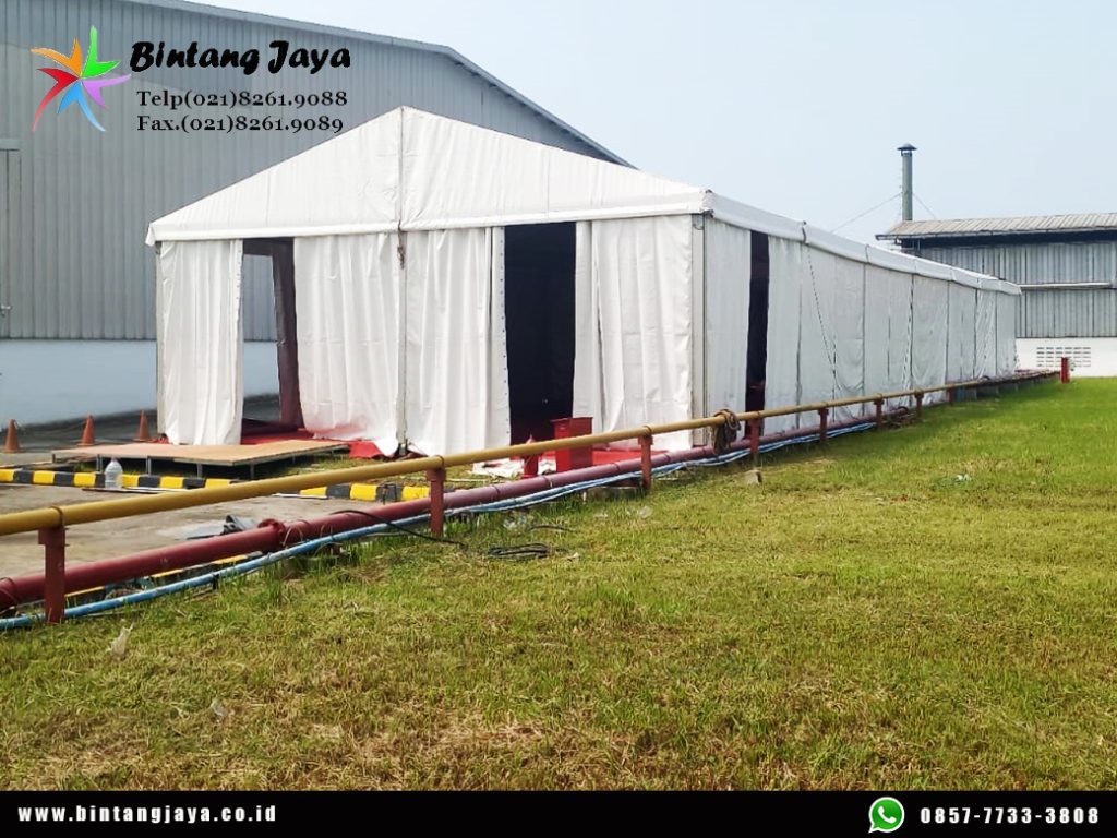 Sewa Tenda Roder Polos Original Tertutup Cikarang Bekasi
