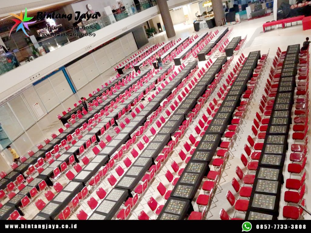 Sewa Kursi Stainless Busa Tebal Event Grand Sedayu Mall Jakarta