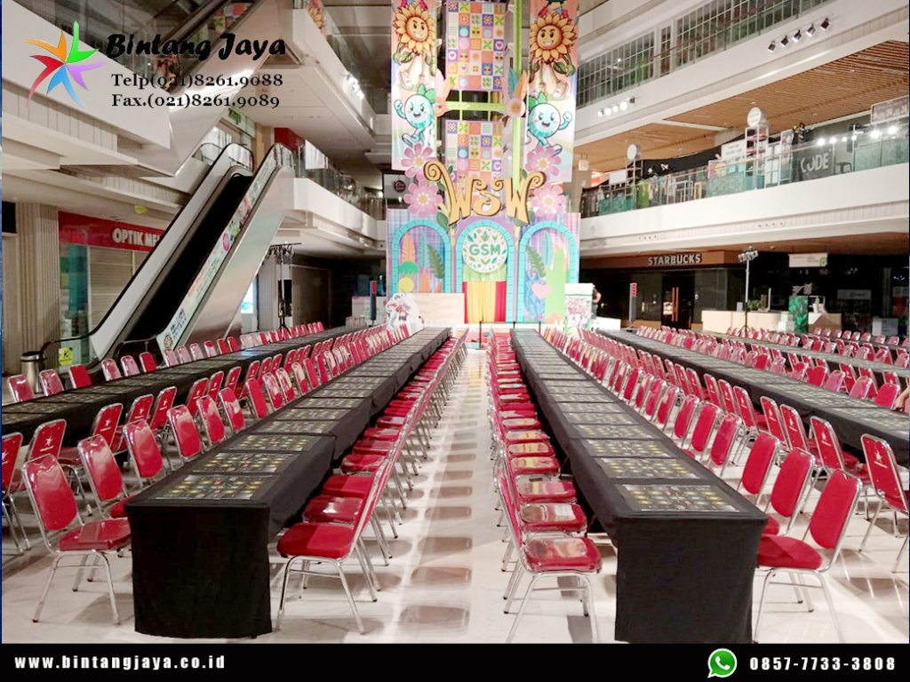 Sewa Kursi Stainless Busa Tebal Event Grand Sedayu Mall Jakarta