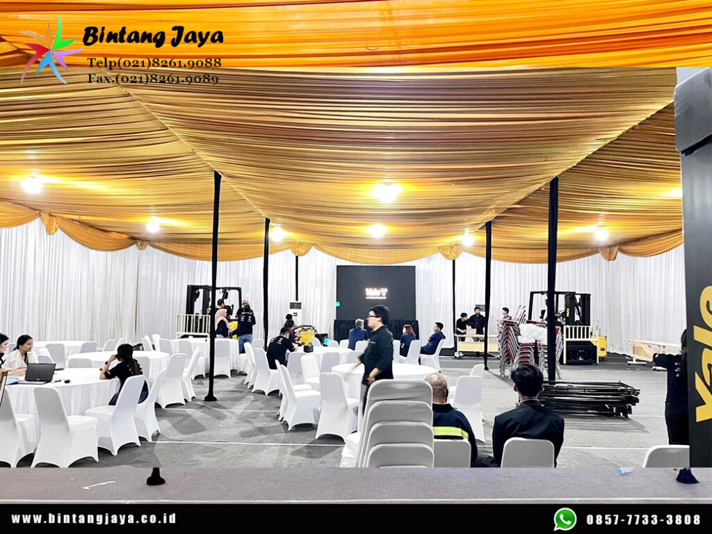 Jasa Sewa Tenda Serut Datar PT.Ulti Tangerang Banten