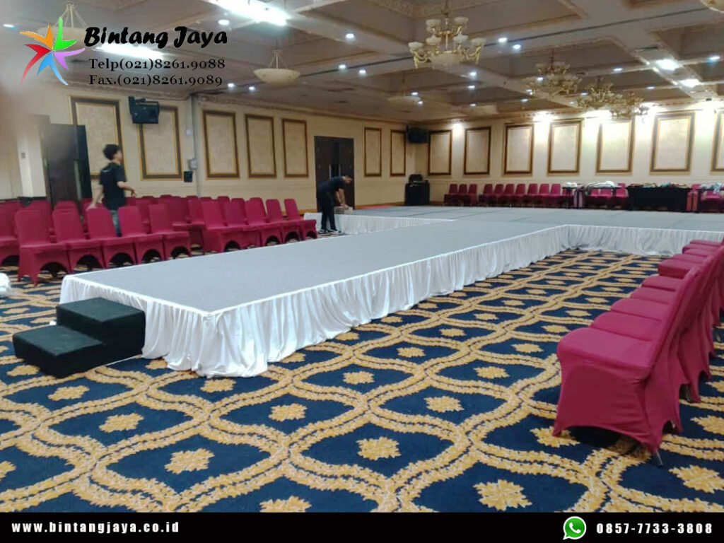 Jasa Sewa Panggung Indoor Event Golden Boutique Hotel Jakarata