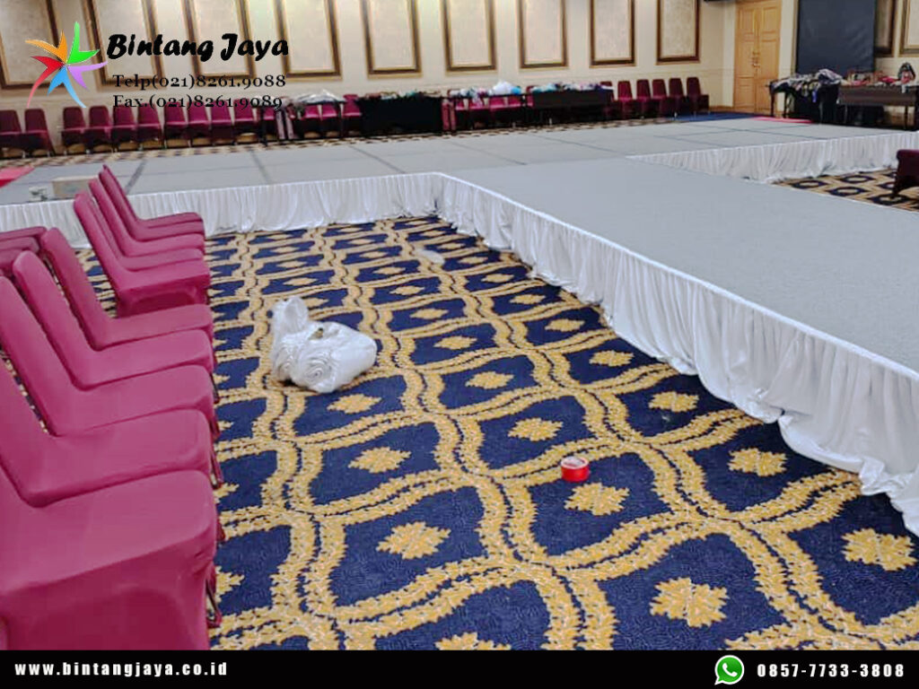Jasa Sewa Panggung Indoor Event Golden Boutique Hotel Jakarata