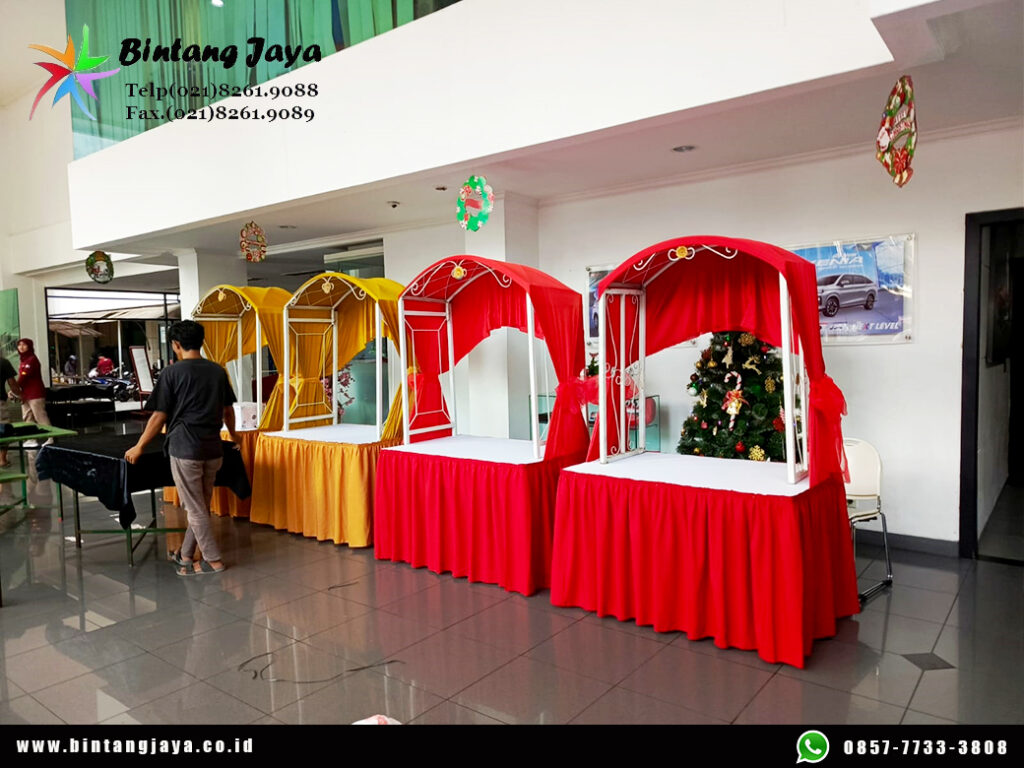 Rental Meja Gubukan Stand Makanan Terlengkap Jakarta