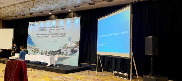 Rental Tirai Hitam Tebal Bahan Lotto Area Jabodetabek